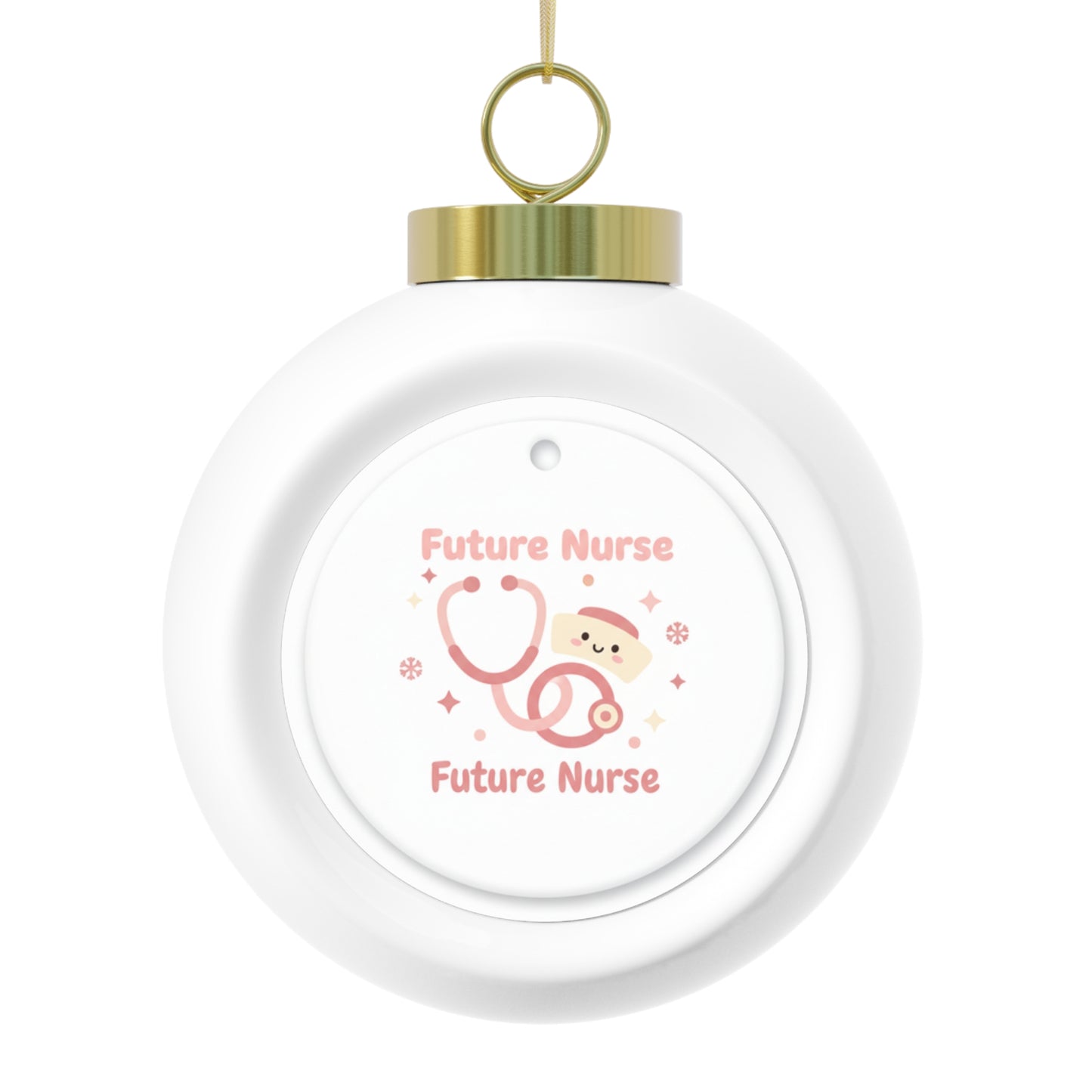 Ceramic Christmas Ornament - Future Nurse