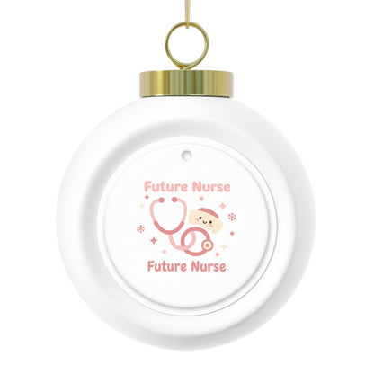 Ceramic Christmas Ornament - Future Nurse