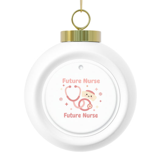 Ceramic Christmas Ornament - Future Nurse