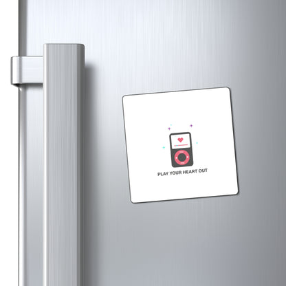 iPod Love Heart Screen | Retro iPod Magnet Set for Fridge & Locker | Valentine & Galentine Gift for Gen Z | Y2K Pink Aesthetic