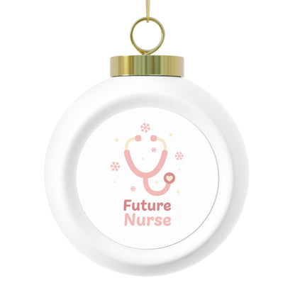 Christmas Ball Ornament - Future Nurse