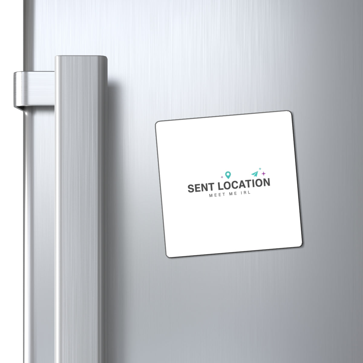 Sharing My Location With You | Heart Map Pin Fridge Magnet Set | Galentine’s & Valentine Gift for Gen Z | Y2K Tech Romance