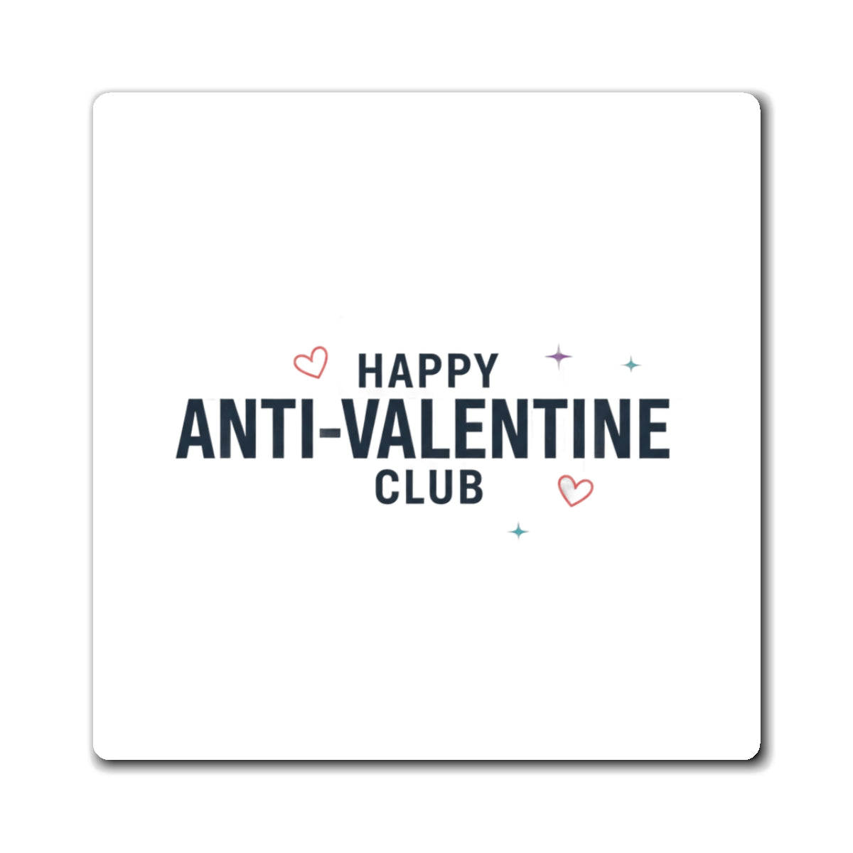 Ironic Valentine Situationship Quote | Funny Fridge Magnet Set | Galentine’s & Singles Gift | Y2K Gen Z Aesthetic