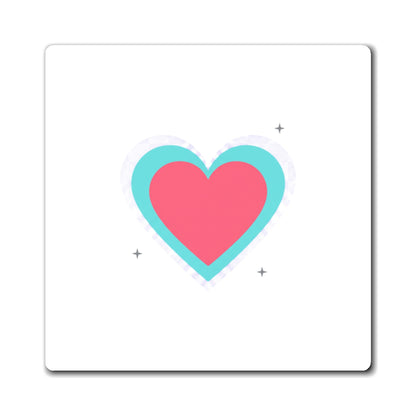 Blur Heart Magnet | Dreamy Aesthetic Fridge Decor | Galentine’s & Valentine Gift for Friends/Couple | Y2K Soft Gradient Vibe