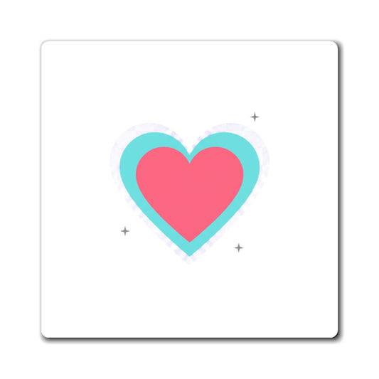 Blur Heart Magnet | Dreamy Aesthetic Fridge Decor | Galentine’s & Valentine Gift for Friends/Couple | Y2K Soft Gradient Vibe