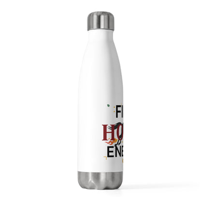 Fire Horse Lunar New Year 2026 | 20oz Insulated Stainless Steel Tumbler Bottle | Family & Teacher Gift | Traditional CNY Red Gold