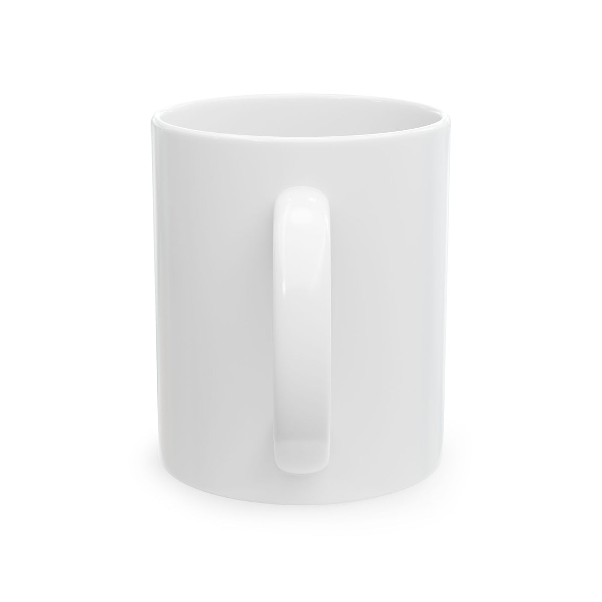Cherry Blossom Branch Ink Wash | 11oz Ceramic Coffee Mug, Sublimation Print | Family & Friend Gift | Chicken Scratch Irony