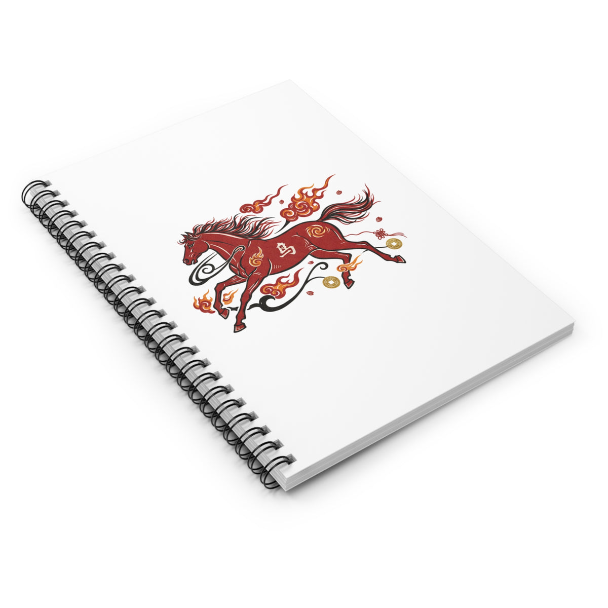 Spiral Journal Notebook | Ma Character | School Gift, Book Collector