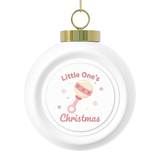 Christmas Ball Ornament - Little One's Christmas