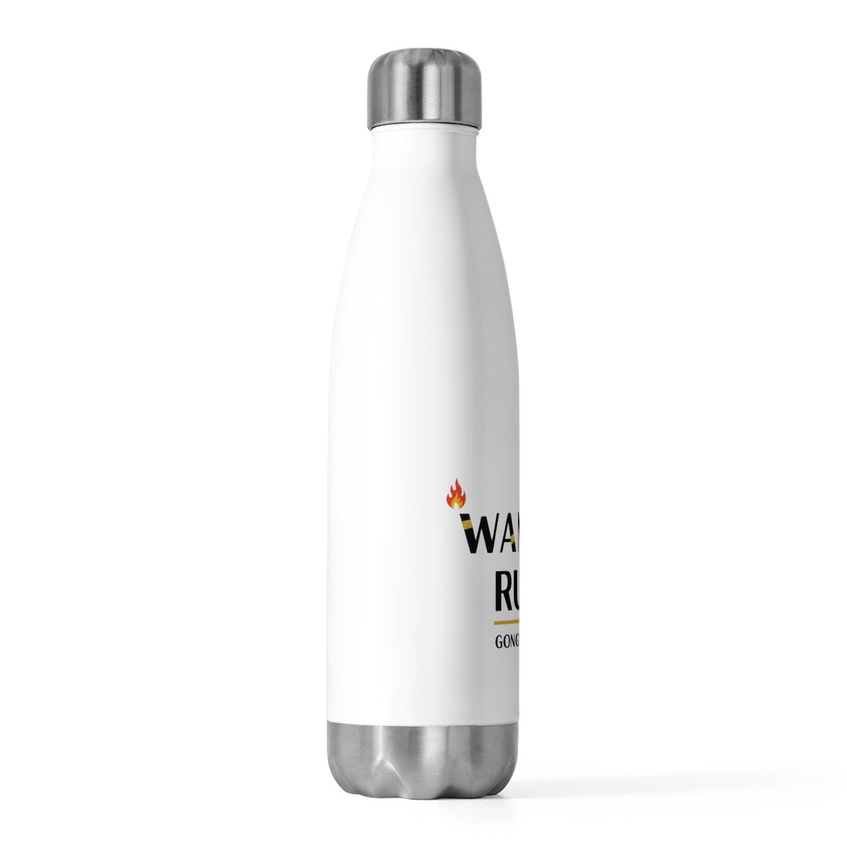Wan Shi Greeting Banner | 20oz Insulated Stainless Steel Tumbler | Lunar New Year 2026 Gift for Family & Friends | Red Gold