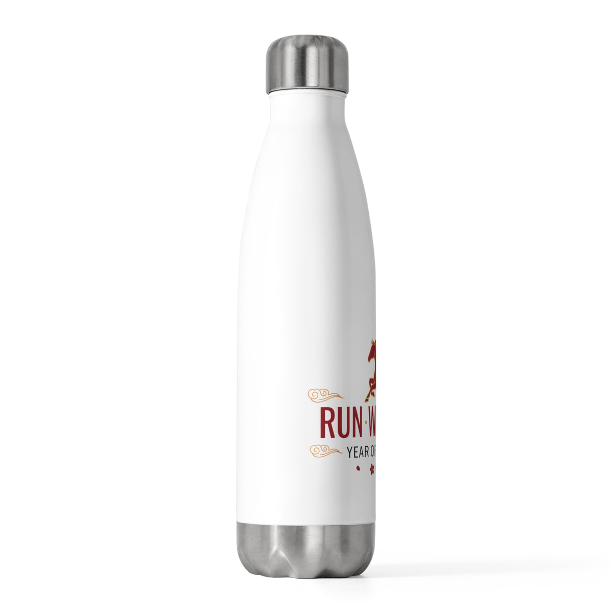 Lucky An Fire Horse 2026 Design | 20oz Insulated Stainless Steel Tumbler | Lunar New Year Gift for Family & Teachers | Red Gold Festive