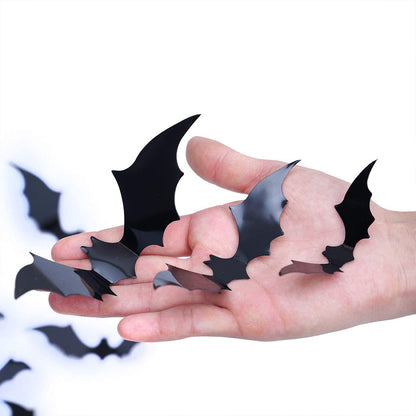 Bats Wall Decor,120 Pcs