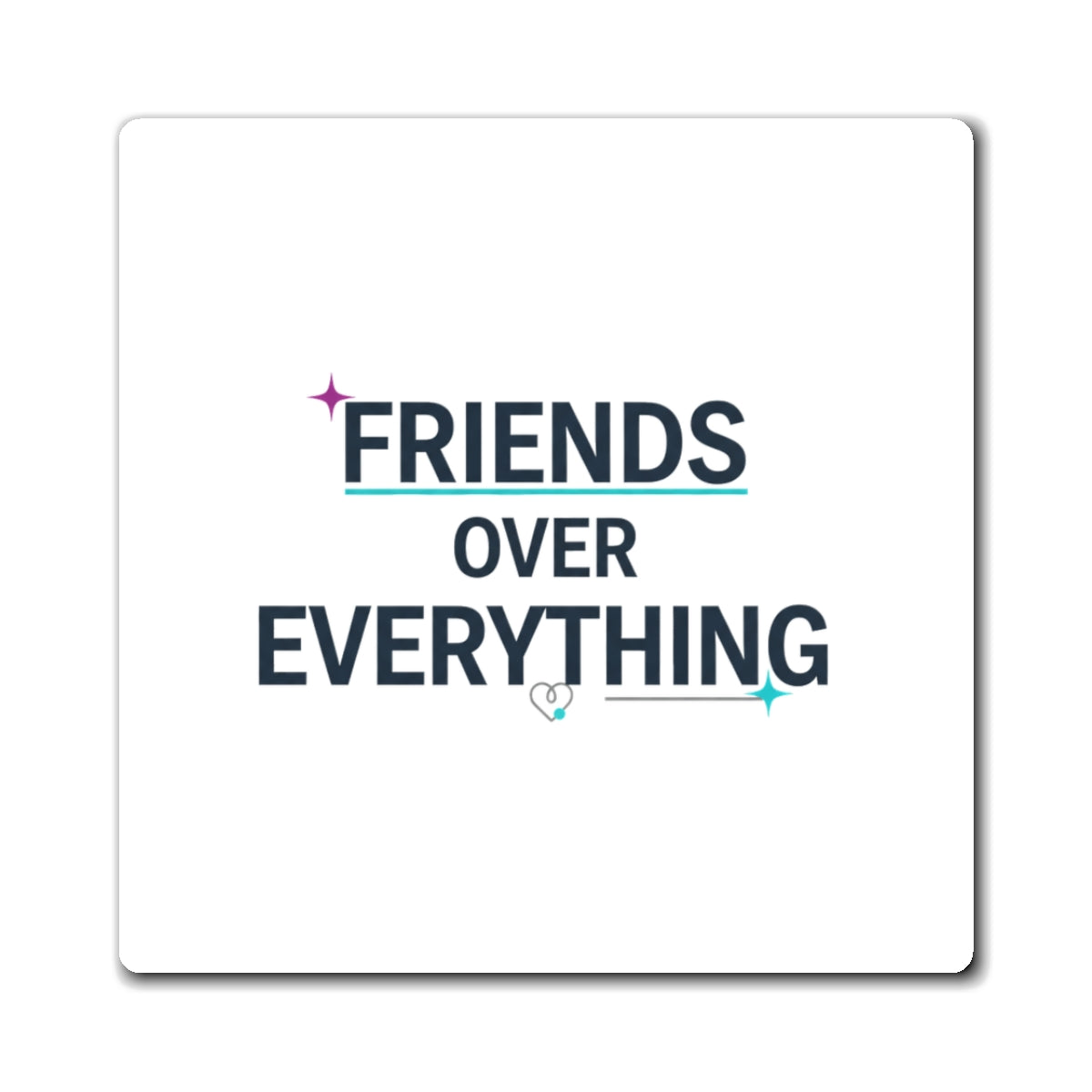 Galentine Squad Goals | Friendship Magnet Set Decor | Bestie & Sister Gift | Y2K Aesthetic Valentine Vibes