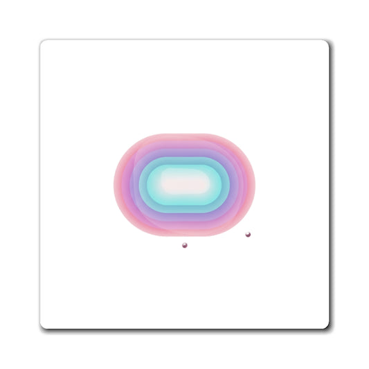 Gradient Aura Mesh Valentine | Aesthetic Fridge Magnets Set | Galentine’s & Teen Gift | Y2K Soft Gradient Decor