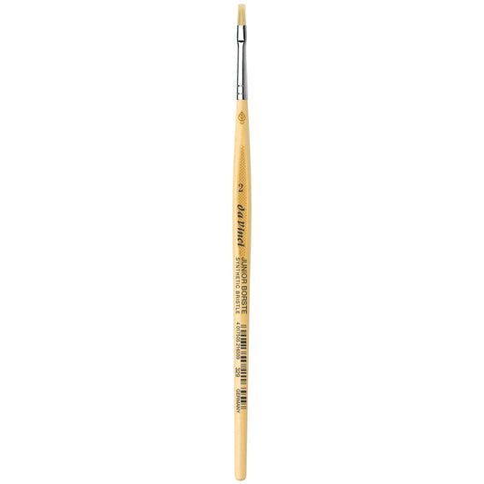 JUNIOR BORSTE Synthetic Student Brush, Synthetic, Tempera, Flat, Series 329, Size 2