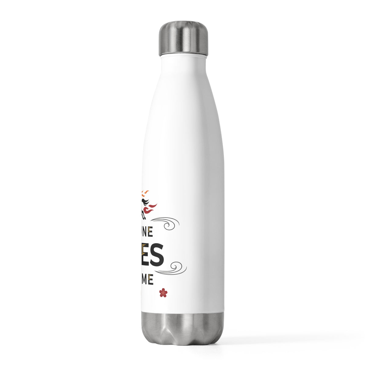 Lucky An Fire Horse 2026 Art | 20oz Insulated Stainless Steel Tumbler Bottle | Lunar New Year Family & Teacher Gift | Bold Red Gold