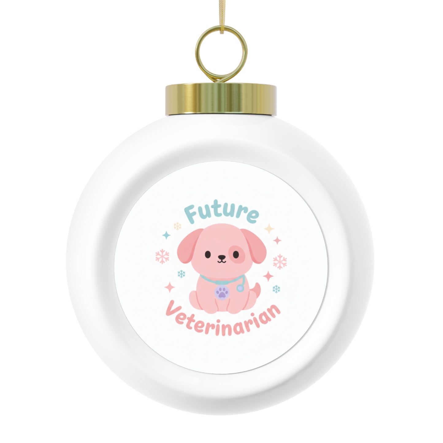 Ceramic Christmas Ornament - Future Veterinarian