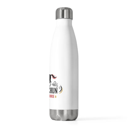 Lucky Chun Horse (V4) | 20oz Insulated Stainless Steel Tumbler | Lunar New Year 2026 Gift | Red & Gold Paper-Cut Style