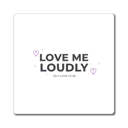 Self Love Gradient Quote | Aesthetic Fridge Magnet Set | Galentine’s & Teen Room Gift | Y2K Valentine Vibes
