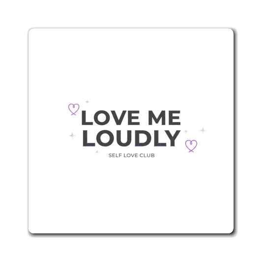Self Love Gradient Quote | Aesthetic Fridge Magnet Set | Galentine’s & Teen Room Gift | Y2K Valentine Vibes