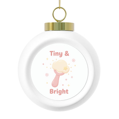 Christmas Ball Ornament - Tiny & Bright
