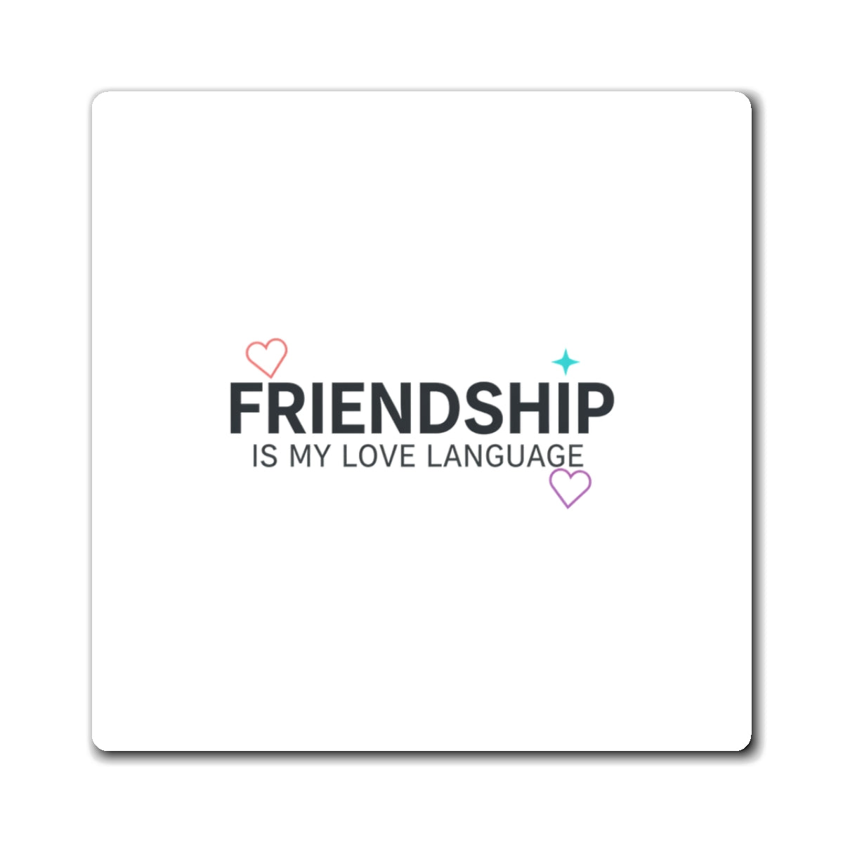Galentine Squad Goals | Friendship Magnet Set | Best Friend & Roommate Gift | Y2K Aesthetic Valentine Vibes