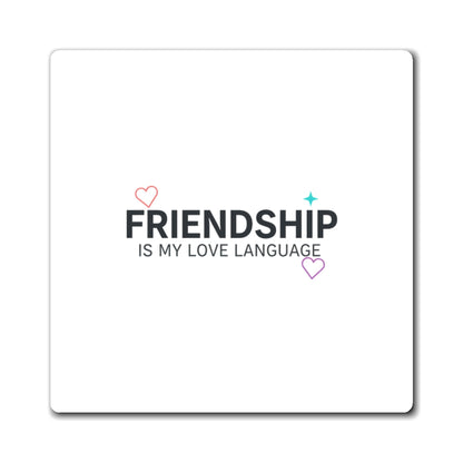 Galentine Squad Goals | Friendship Magnet Set | Best Friend & Roommate Gift | Y2K Aesthetic Valentine Vibes