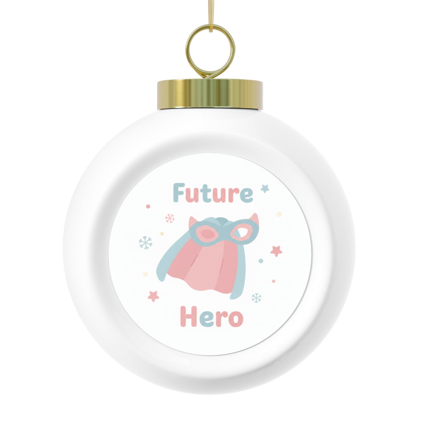 Ceramic Christmas Ornament - Future Hero