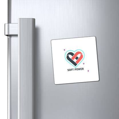 Mature Romance Quote Art | Sublimation Fridge Magnet Set | Valentine & Galentine Gift for Couples & Friends | Modern Aesthetic
