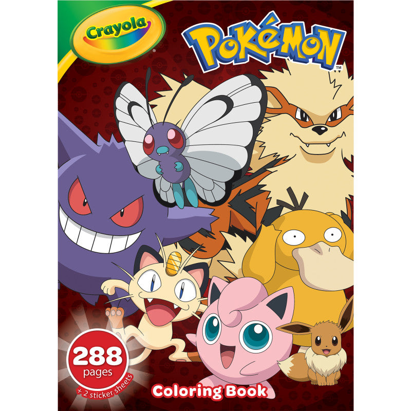 Pokémon Coloring Book, 288 Coloring Pages