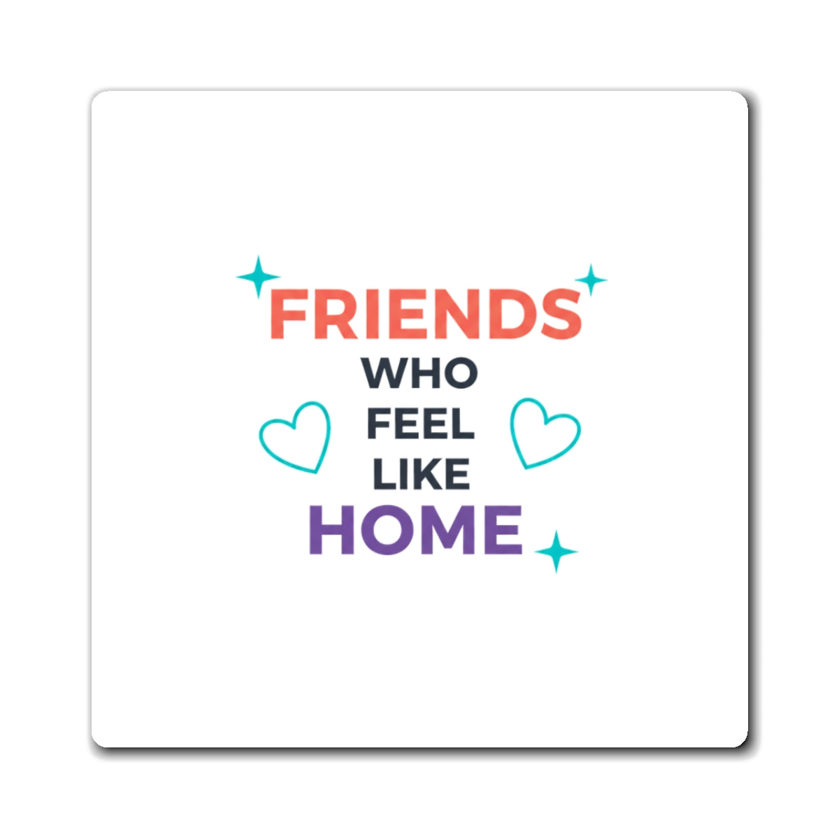 Galentine Squad Goals | Friendship Magnets for Locker & Fridge | Bestie & Sister Gift | Y2K Aesthetic Valentine Vibes