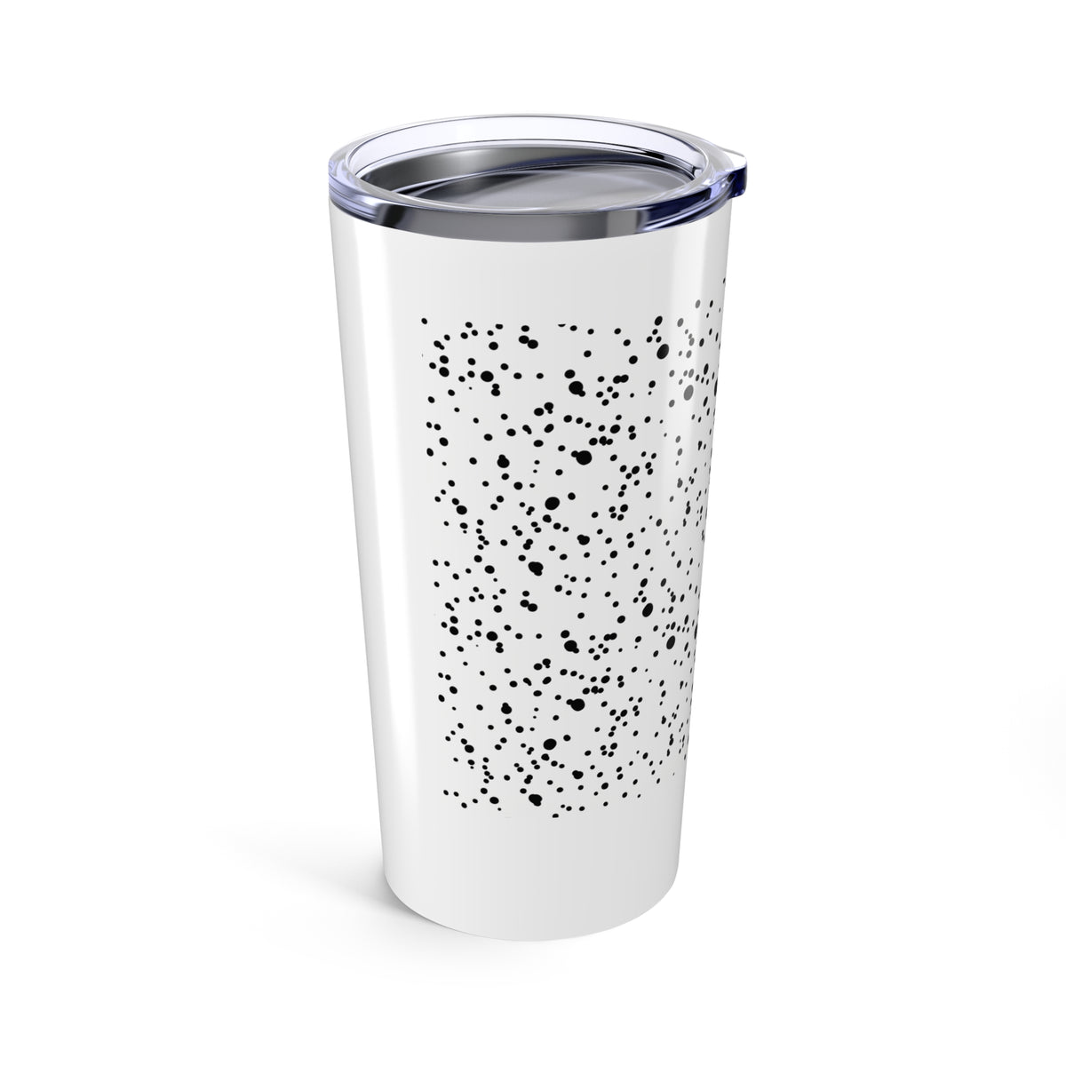 Terrazzo Speckle Dots | 20oz Stainless Steel Travel Tumbler Cup | Family & Friend Gift | Chicken Scratch Irony Aesthetic