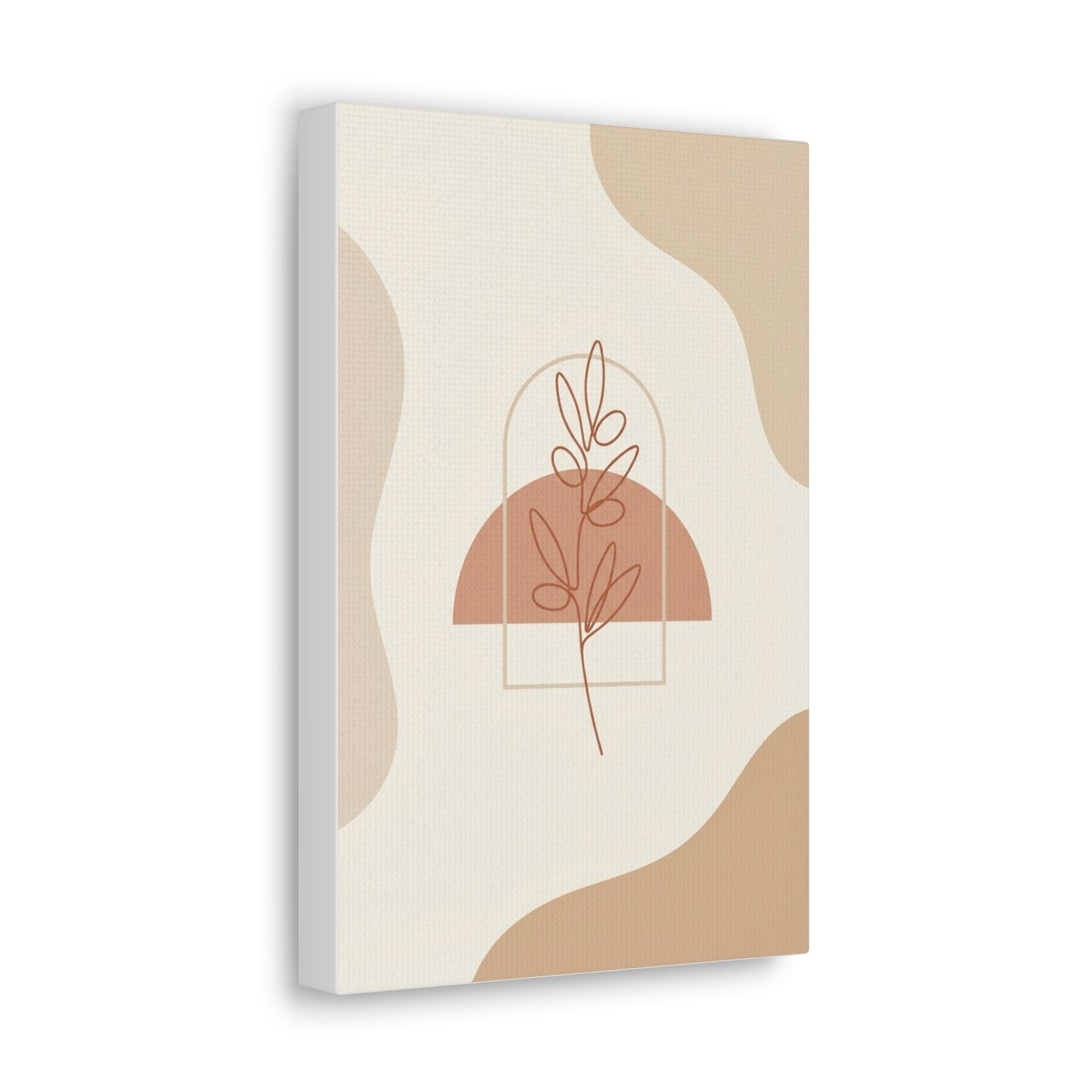 Classic Canvas - Botanical Line Art - Full Bleed Art