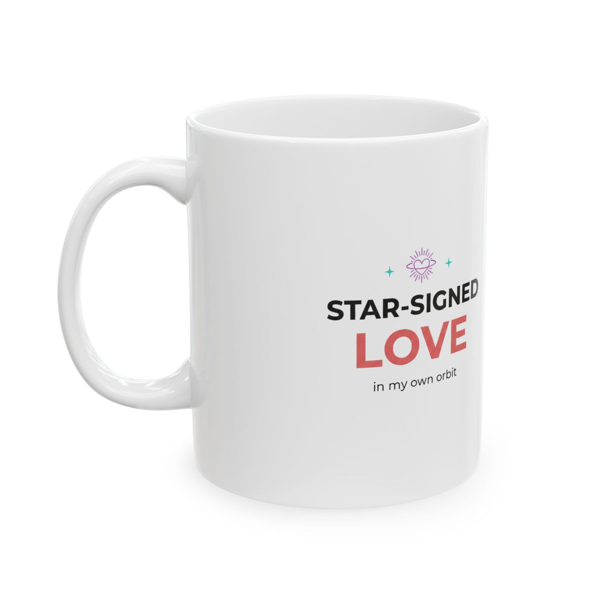 Written In The Stars | 11oz Ceramic Zodiac Coffee Mug | Valentine & Galentine Gift for Friends, Family | Astrology Aesthetic