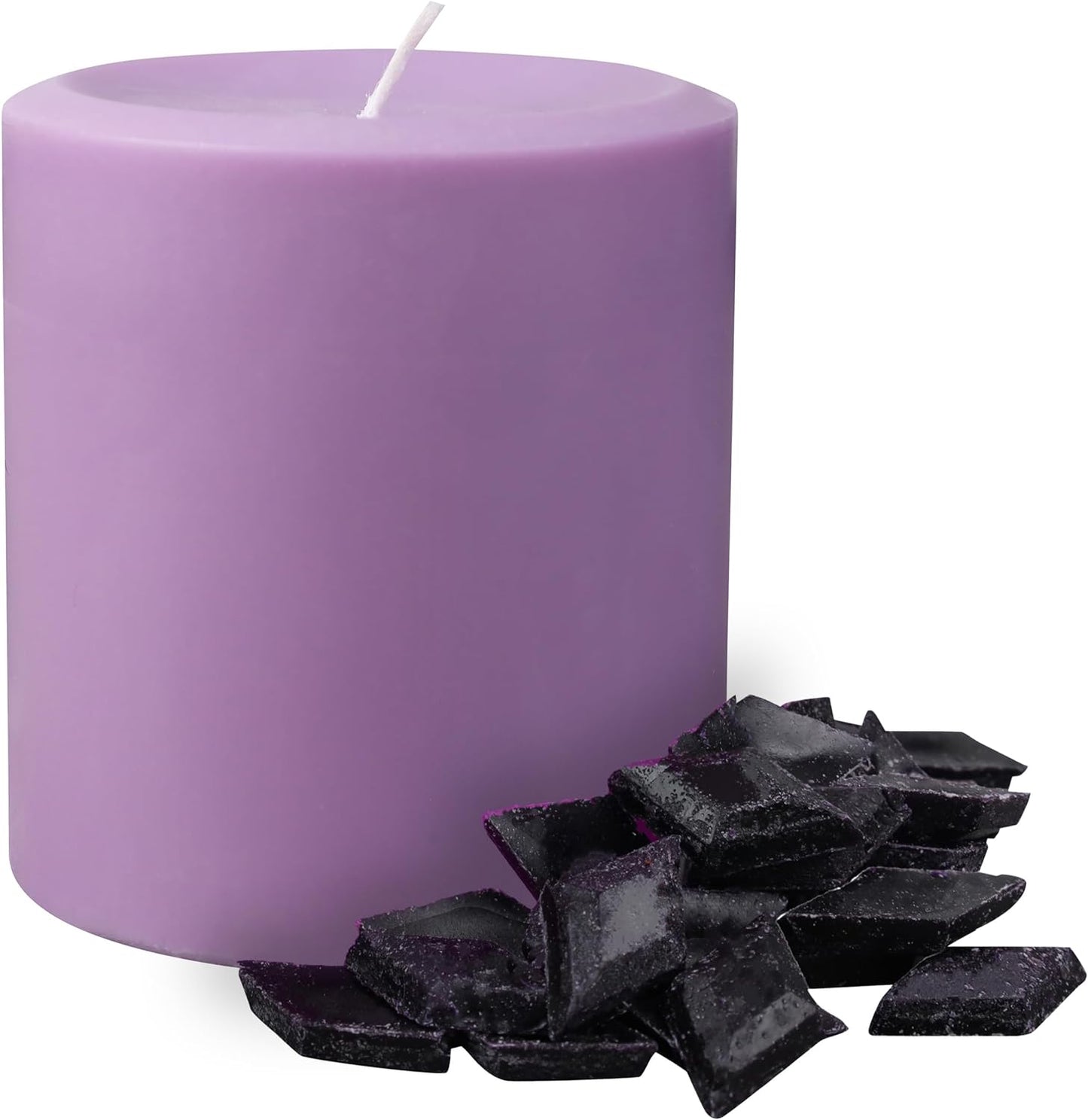 Black Candle Dye for Candle Making - Made in the USA - Easy to Use - Highly Concentrated - Candle Making Supplies for Soy or Paraffin Wax - Great Choice for Any Candle Maker - 25 Dye Chips