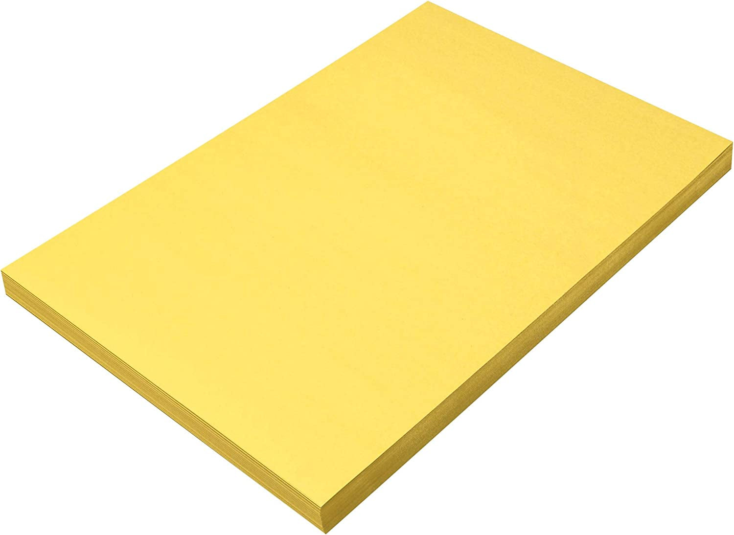 (Formerly Sunworks) Construction Paper, Bright White, 12" X 18", 100 Sheets