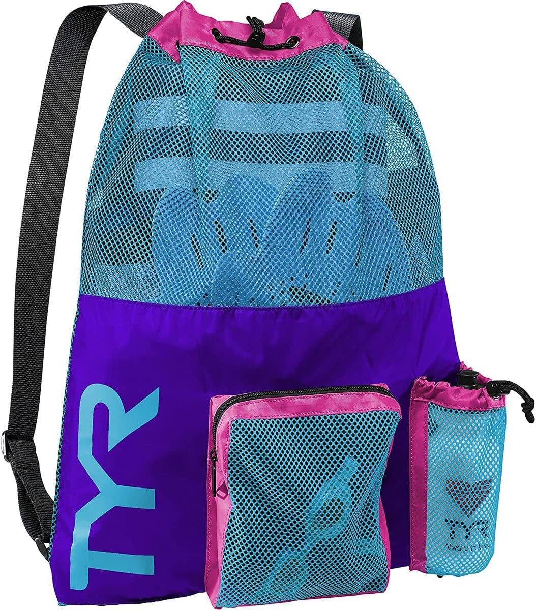 Big Mesh Mummy Backpack, Multicolor, M