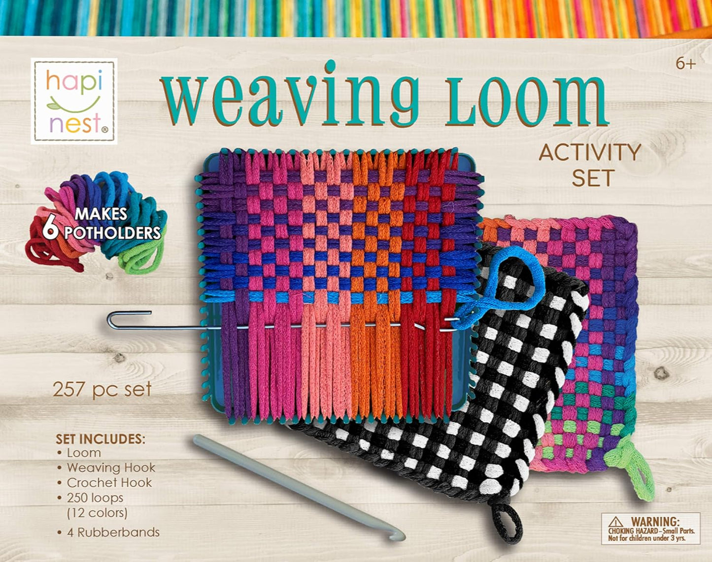 Make Your Own Potholders Weaving Loom Kit Arts and Crafts Kit for Kids Girls and Boys Ages 6 7 8 9 10 11 12 13 Years Old and Up