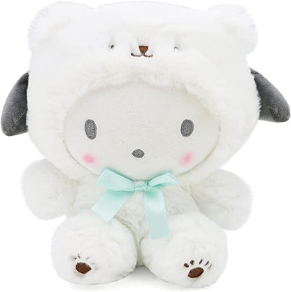 Cartoon Kawaii White Bear Cross-Dressing Series Plush,Soft Plush Doll Cute Soft Toys, Plush Pillow Stuffed Animals Toy Birthday Gifts for Girls Kids (A)