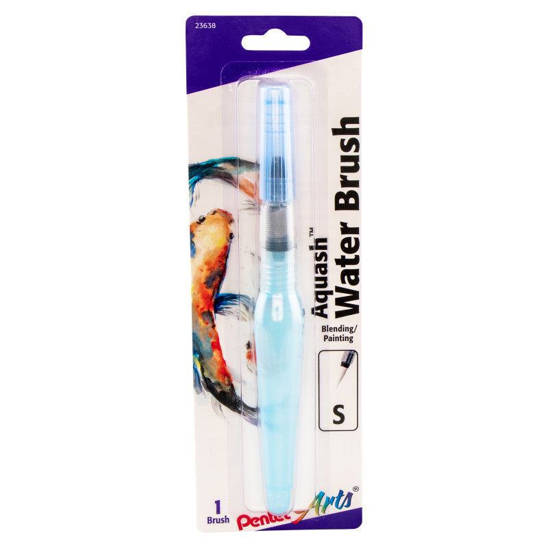 Aquash Water Brush Fine Point Small, Peggable Carded