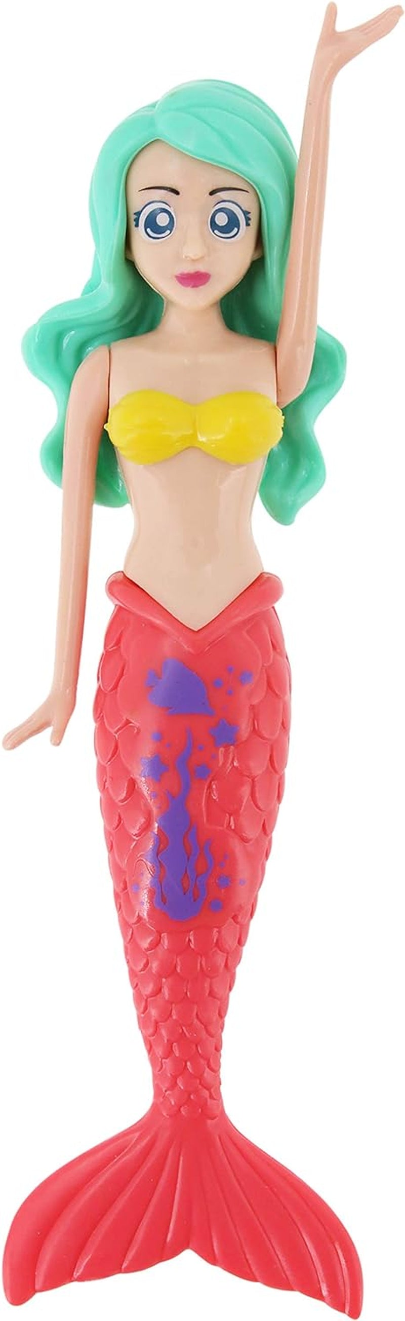 Dive Mermaids 4Pc Colors May Vary