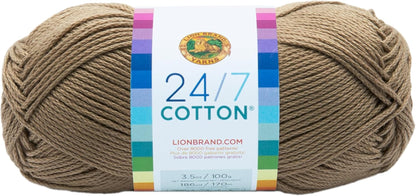 (1 Skein) 24/7 Cotton® Yarn, White