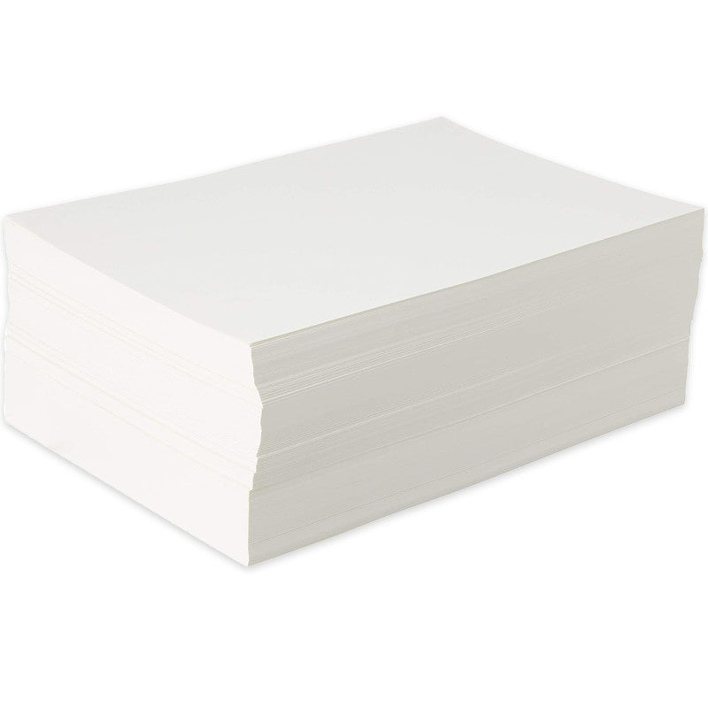 XL Series Watercolor Sheet Bulk Pack, Midweight White Paper, 500 Sheet, 12x18 inch, 1 Count