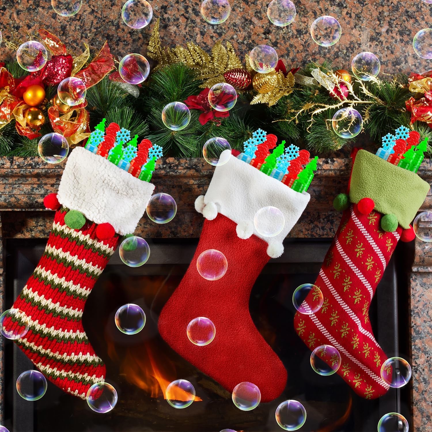 Halloween Mini Bubble Wands for Kids 20 PCS, Halloween Party Favors Prizes Toys Gifts for Toddlers, Small Basket Goodie Bag Stuffers Fillers, Halloween Treats Non Candy for Boys Girls