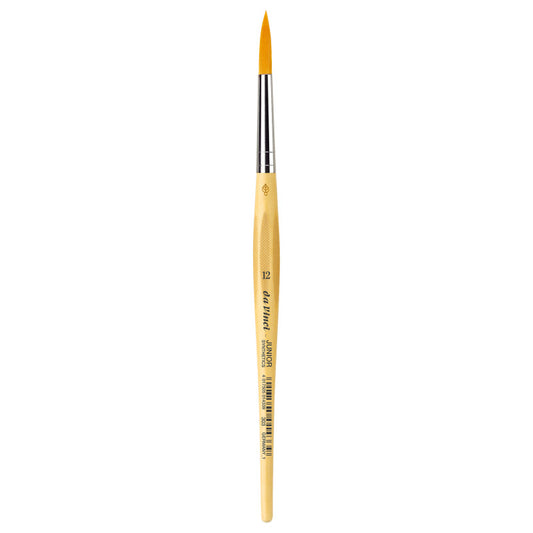 JUNIOR Synthetics Student Brush, Synthetic, Tempera, Round, Series 303, Size 12