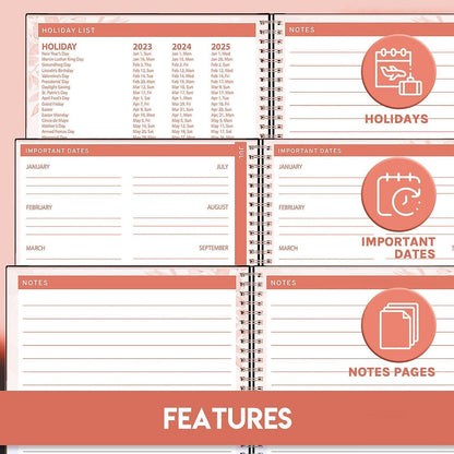 Aesthetic Planner 2023 2024 Academic Year (July 2023   June 2024)   8.5 x11