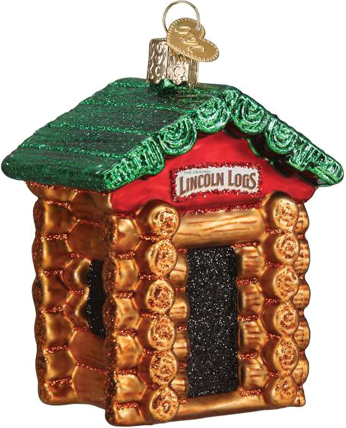 Ornaments Hasbro Lincoln Logs Glass Blown Ornaments for Christmas Tree