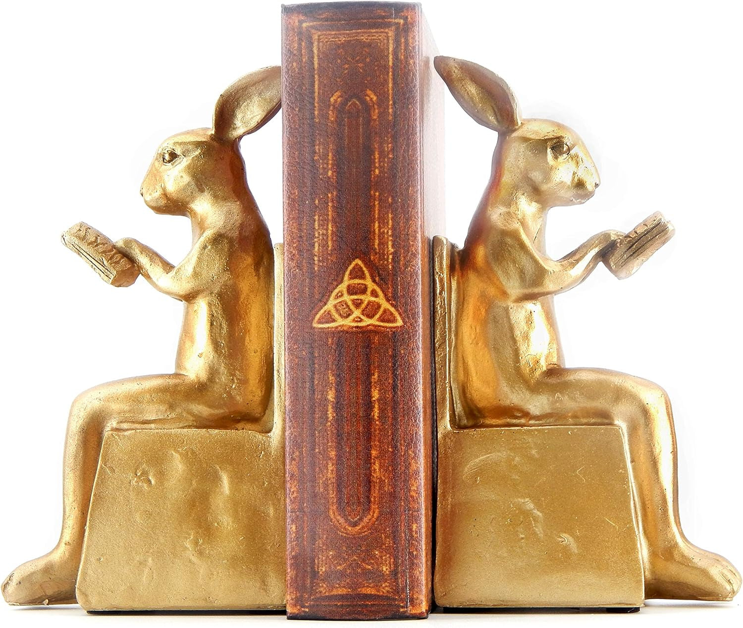 22883 Rabbit Bookends Studious Reading Bunny 7 Inch