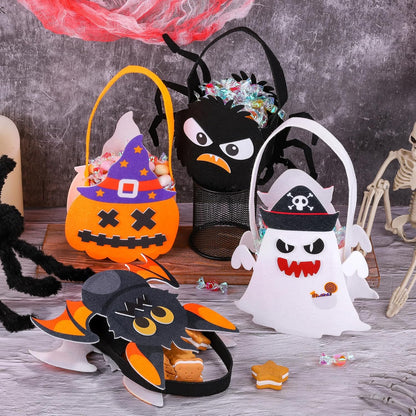 Mini Halloween Treat Bags Halloween Bucket Halloween Trick or Treat Bag Great Fun Halloween Home Activities Decorating for Halloween DIY Crafts