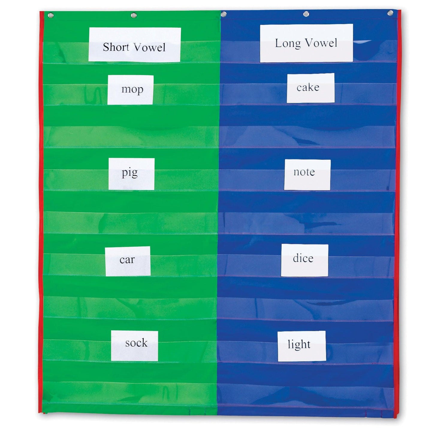 2 & 4 Column Double-Sided Pocket Chart - Loomini